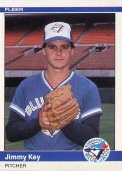 1984 Fleer Update Jimmy Key #U-61