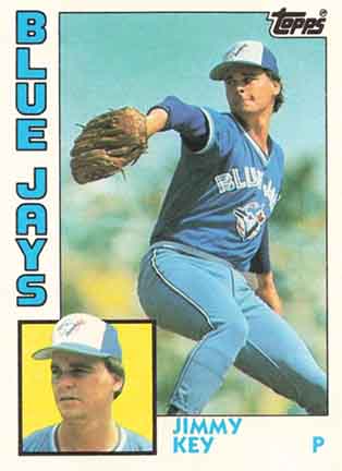 1984 Topps Traded Jimmy Key #82T