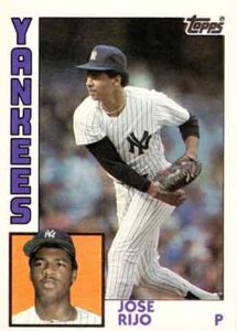 1984 Topps Traded Jose Rijo #100T