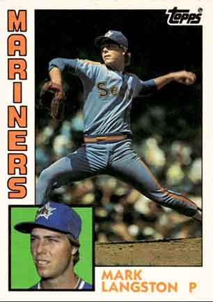 1984 Topps Traded Mark Langston #70T