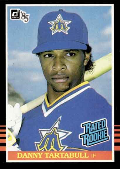 1985 Donruss Danny Tartabull #27