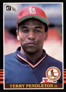 1985 Donruss Terry Pendleton #534