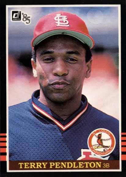 1985 Donruss Terry Pendleton #534