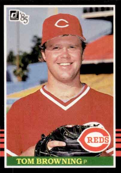 1985 Donruss Tom Browning #634