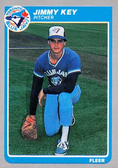 1985 Fleer Jimmy Key #110