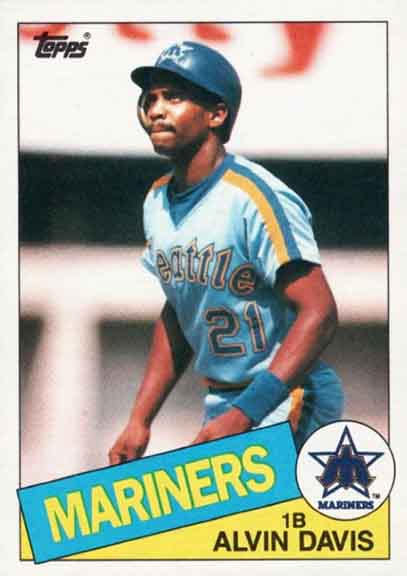 1985 Topps Alvin Davis #145