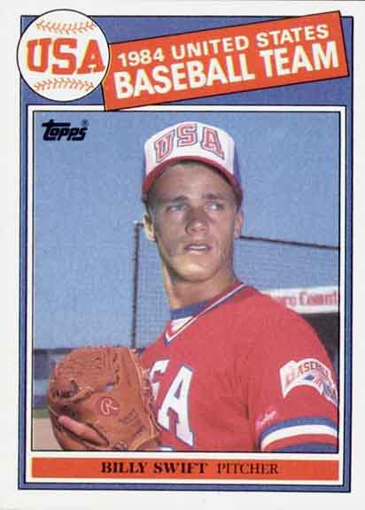 1985 Topps Bill Swift #404