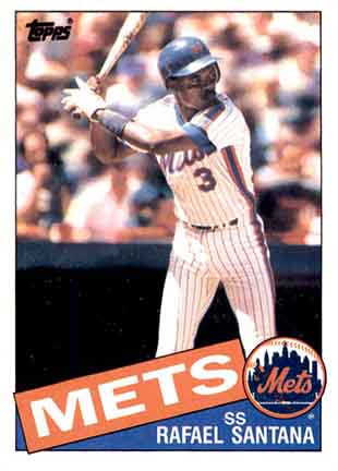 1985 Topps Rafael Santana #67