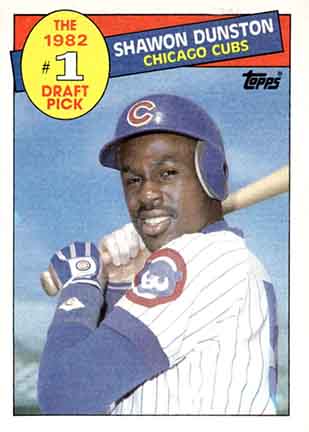 1985 Topps Shawon Dunston #280