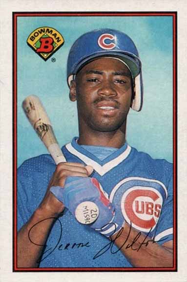1989 Bowman Jerome Walton #295