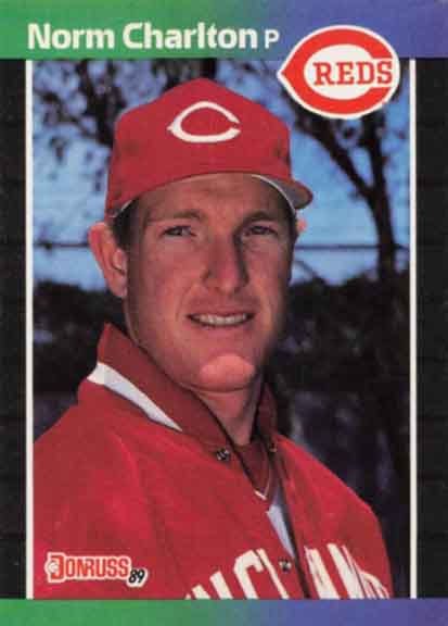 1989 Donruss Norm Charlton #544