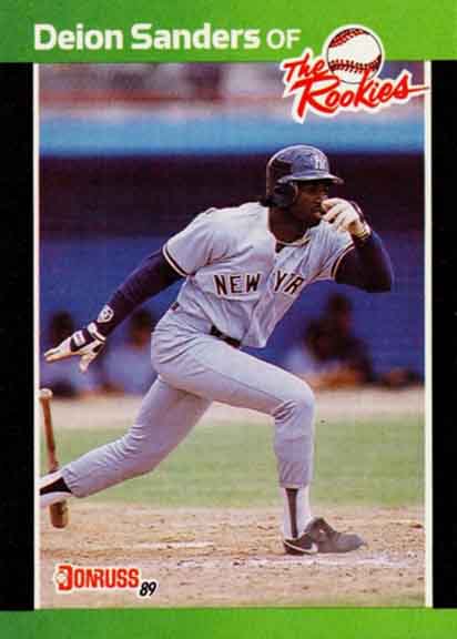 1989 Donruss The Rookies Deion Sanders #6