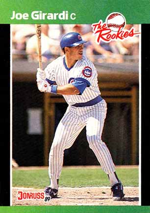 1989 Donruss The Rookies Joe Girardi #23
