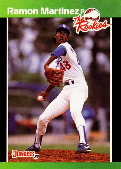 1989 Donruss The Rookies Ramon Martinez #45