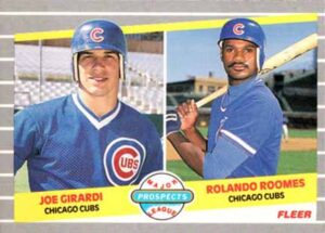 1989 Fleer Joe Girardi & Rolando Roomes #644