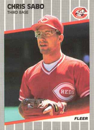 1989 Fleer Chris Sabo #170