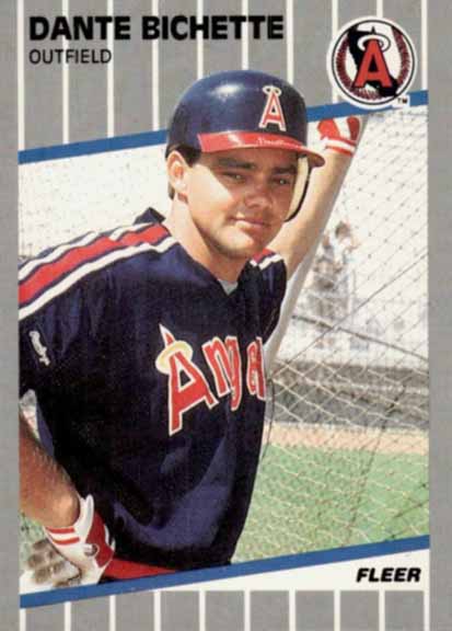 1989 Fleer Dante Bichette #468