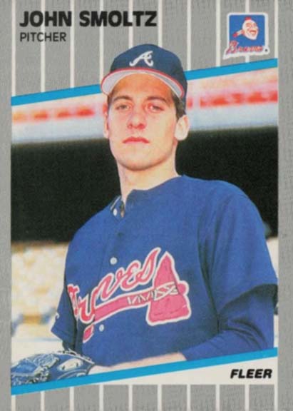 1989 Fleer John Smoltz #602
