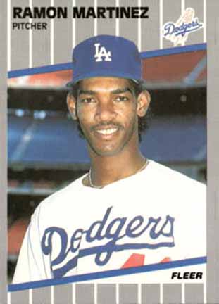 1989 Fleer Ramon Martinez #67