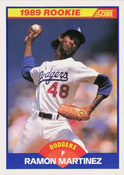 1989 Score Ramon Martinez #635