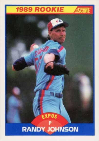1989 Score Randy Johnson #645