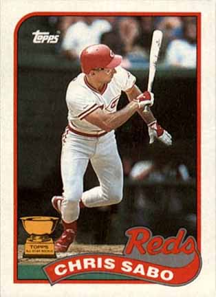 1989 Topps Chris Sabo #490