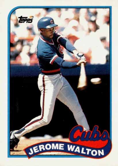 1989 Topps Traded Jerome Walton #123T