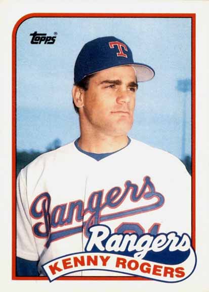 1989 Topps Traded Kenny Rogers #104T