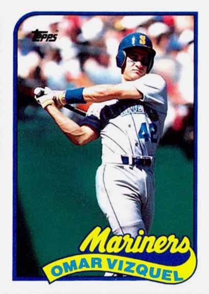 1989 Topps Traded Omar Vizquel #122T