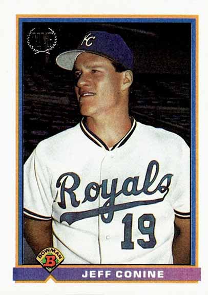 1991 Bowman Jeff Conine #184