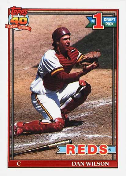 1991 Topps Dan Wilson #767