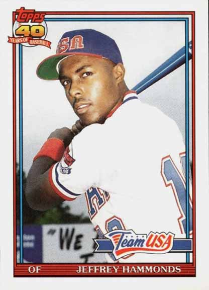 1991 Topps Traded Jeffrey Hammonds #51T