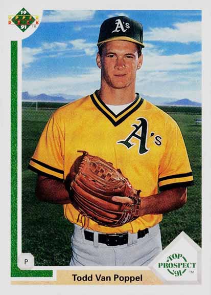 1991 Upper Deck Todd Van Poppel #53