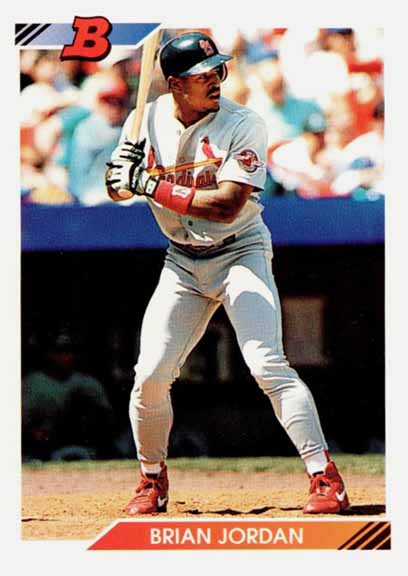 1992 Bowman Brian Jordan #464