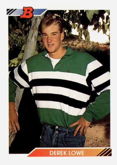 1992 Bowman Derek Lowe #98