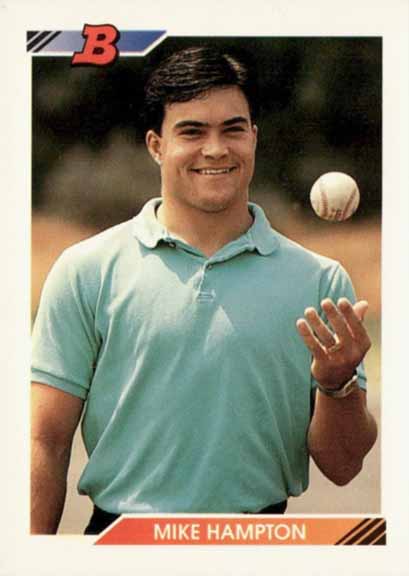 1992 Bowman Mike Hampton #638