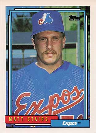 1992 Topps Traded Matt Stairs #110T