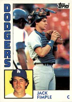 1984 Topps Jack Fimple #263