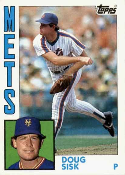 1984 Topps Doug Sisk #599