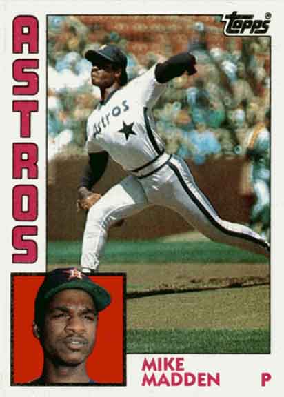 1984 Topps Mike Madden #127