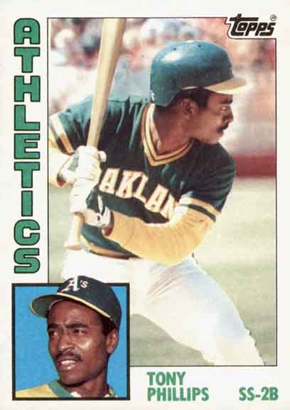 1985 Topps Tony Phillips #309