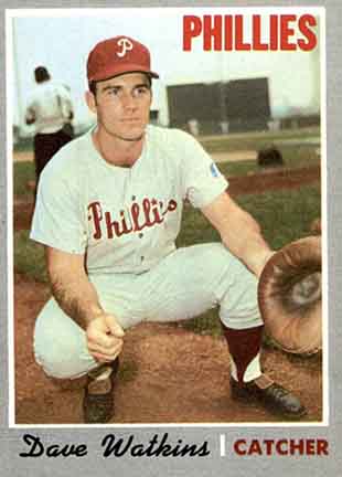 1970 Topps Dave Watkins #168