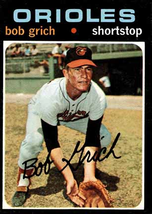 1971 Topps Bob Grich #193