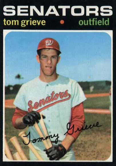 1971 Topps Tom Grieve #167
