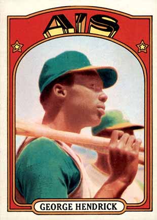 1972 Topps George Hendrick #406