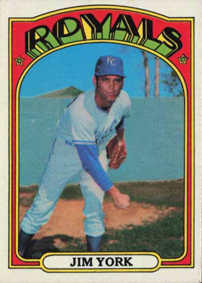 1972 Topps Jim York #68