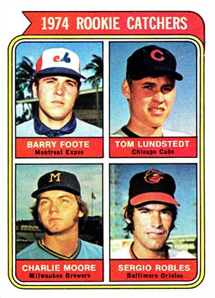 1974 Topps Barry Foote #603