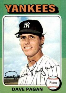1975 Topps Dave Pagan #648