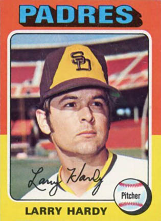 1975 Topps Larry Hardy #112
