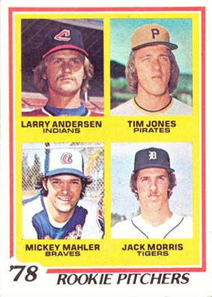 1978 Topps Jack Morris #703